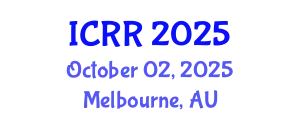International Conference on Radiography and Radiotherapy (ICRR) October 02, 2025 - Melbourne, Australia