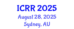 International Conference on Radiography and Radiotherapy (ICRR) August 28, 2025 - Sydney, Australia