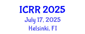 International Conference on Radiography and Radiotherapy (ICRR) July 17, 2025 - Helsinki, Finland