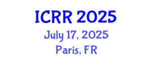 International Conference on Radiography and Radiotherapy (ICRR) July 17, 2025 - Paris, France