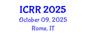 International Conference on Radiography and Radiotherapy (ICRR) October 09, 2025 - Rome, Italy