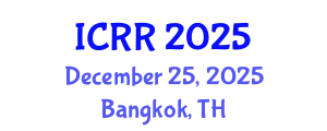 International Conference on Radiography and Radiotherapy (ICRR) December 25, 2025 - Bangkok, Thailand