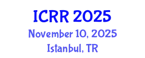 International Conference on Radiography and Radiotherapy (ICRR) November 10, 2025 - Istanbul, Turkey