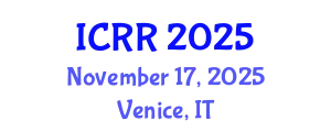 International Conference on Radiography and Radiotherapy (ICRR) November 17, 2025 - Venice, Italy