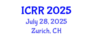 International Conference on Radiography and Radiotherapy (ICRR) July 28, 2025 - Zurich, Switzerland