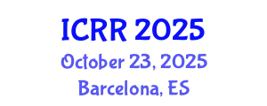International Conference on Radiography and Radiotherapy (ICRR) October 23, 2025 - Barcelona, Spain