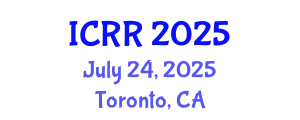 International Conference on Radiography and Radiotherapy (ICRR) July 24, 2025 - Toronto, Canada
