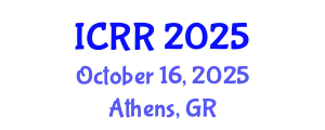 International Conference on Radiography and Radiotherapy (ICRR) October 16, 2025 - Athens, Greece