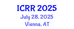International Conference on Radiography and Radiotherapy (ICRR) July 28, 2025 - Vienna, Austria