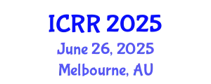 International Conference on Radiography and Radiotherapy (ICRR) June 26, 2025 - Melbourne, Australia