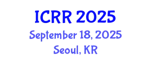 International Conference on Radiography and Radiotherapy (ICRR) September 18, 2025 - Seoul, Republic of Korea