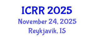 International Conference on Radiography and Radiotherapy (ICRR) November 24, 2025 - Reykjavik, Iceland