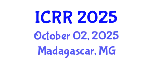 International Conference on Radiography and Radiotherapy (ICRR) October 02, 2025 - Madagascar, Madagascar