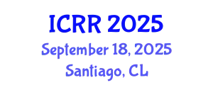 International Conference on Radiography and Radiotherapy (ICRR) September 18, 2025 - Santiago, Chile