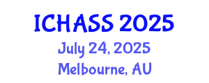 International Conference on Humanities, Administrative and Social Sciences (ICHASS) July 24, 2025 - Melbourne, Australia