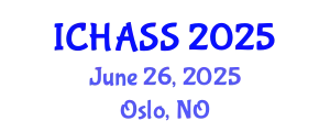 International Conference on Humanities, Administrative and Social Sciences (ICHASS) June 26, 2025 - Oslo, Norway