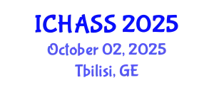 International Conference on Humanities, Administrative and Social Sciences (ICHASS) October 02, 2025 - Tbilisi, Georgia
