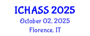 International Conference on Humanities, Administrative and Social Sciences (ICHASS) October 02, 2025 - Florence, Italy