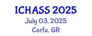 International Conference on Humanities, Administrative and Social Sciences (ICHASS) July 03, 2025 - Corfu, Greece