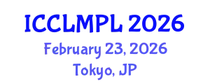 International Conference on Commercial Law, Media and Public Law (ICCLMPL) February 23, 2026 - Tokyo, Japan