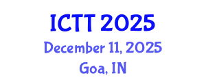 International Conference on Tribology Technology (ICTT) December 11, 2025 - Goa, India