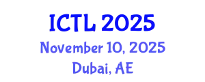 International Conference on Tribology and Lubrication (ICTL) November 10, 2025 - Dubai, United Arab Emirates