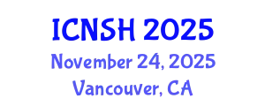 International Conference on Nursing Science and Healthcare (ICNSH) November 24, 2025 - Vancouver, Canada