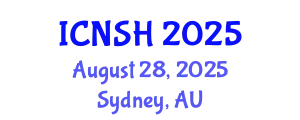 International Conference on Nursing Science and Healthcare (ICNSH) August 28, 2025 - Sydney, Australia