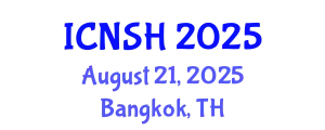 International Conference on Nursing Science and Healthcare (ICNSH) August 21, 2025 - Bangkok, Thailand