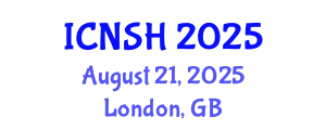 International Conference on Nursing Science and Healthcare (ICNSH) August 21, 2025 - London, United Kingdom