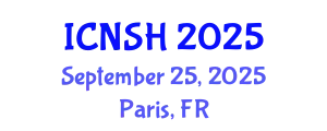 International Conference on Nursing Science and Healthcare (ICNSH) September 25, 2025 - Paris, France