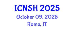 International Conference on Nursing Science and Healthcare (ICNSH) October 09, 2025 - Rome, Italy