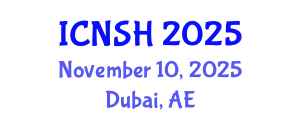 International Conference on Nursing Science and Healthcare (ICNSH) November 10, 2025 - Dubai, United Arab Emirates