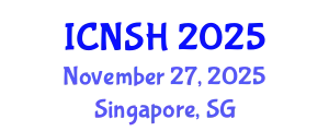 International Conference on Nursing Science and Healthcare (ICNSH) November 27, 2025 - Singapore, Singapore