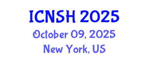 International Conference on Nursing Science and Healthcare (ICNSH) October 09, 2025 - New York, United States