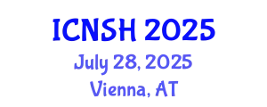 International Conference on Nursing Science and Healthcare (ICNSH) July 28, 2025 - Vienna, Austria