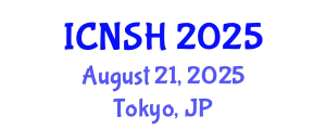 International Conference on Nursing Science and Healthcare (ICNSH) August 21, 2025 - Tokyo, Japan