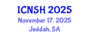 International Conference on Nursing Science and Healthcare (ICNSH) November 17, 2025 - Jeddah, Saudi Arabia