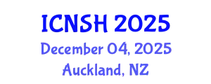 International Conference on Nursing Science and Healthcare (ICNSH) December 04, 2025 - Auckland, New Zealand