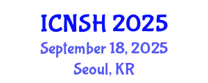 International Conference on Nursing Science and Healthcare (ICNSH) September 18, 2025 - Seoul, Republic of Korea