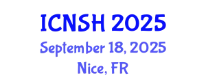 International Conference on Nursing Science and Healthcare (ICNSH) September 18, 2025 - Nice, France