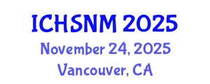 International Conference on Health Sciences, Nursing and Midwifery (ICHSNM) November 24, 2025 - Vancouver, Canada