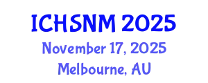 International Conference on Health Sciences, Nursing and Midwifery (ICHSNM) November 17, 2025 - Melbourne, Australia