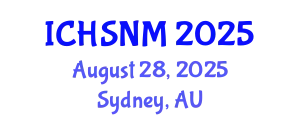 International Conference on Health Sciences, Nursing and Midwifery (ICHSNM) August 28, 2025 - Sydney, Australia