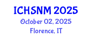 International Conference on Health Sciences, Nursing and Midwifery (ICHSNM) October 02, 2025 - Florence, Italy