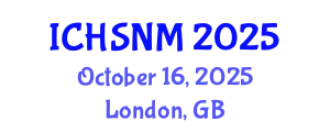 International Conference on Health Sciences, Nursing and Midwifery (ICHSNM) October 16, 2025 - London, United Kingdom
