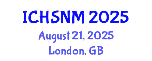 International Conference on Health Sciences, Nursing and Midwifery (ICHSNM) August 21, 2025 - London, United Kingdom