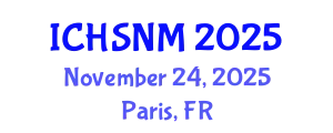 International Conference on Health Sciences, Nursing and Midwifery (ICHSNM) November 24, 2025 - Paris, France