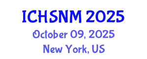 International Conference on Health Sciences, Nursing and Midwifery (ICHSNM) October 09, 2025 - New York, United States