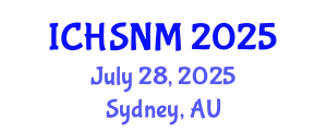 International Conference on Health Sciences, Nursing and Midwifery (ICHSNM) July 28, 2025 - Sydney, Australia